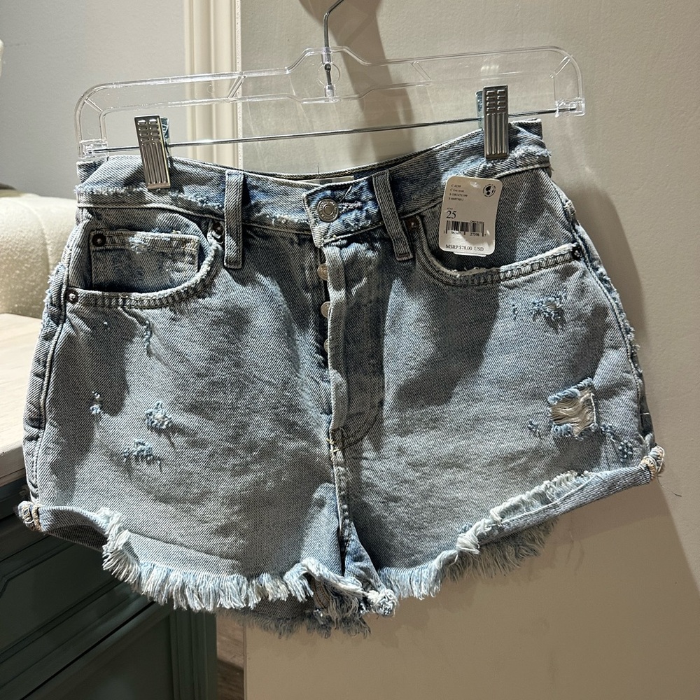 Free people Jean shorts